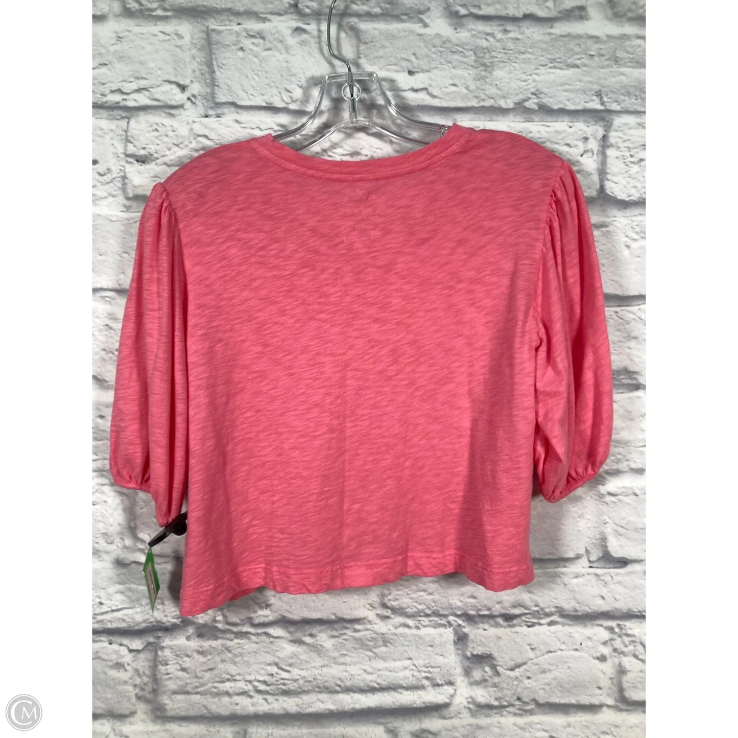Top Short Sleeve By Velvet By Graham & Spencer In Pink, Size: M