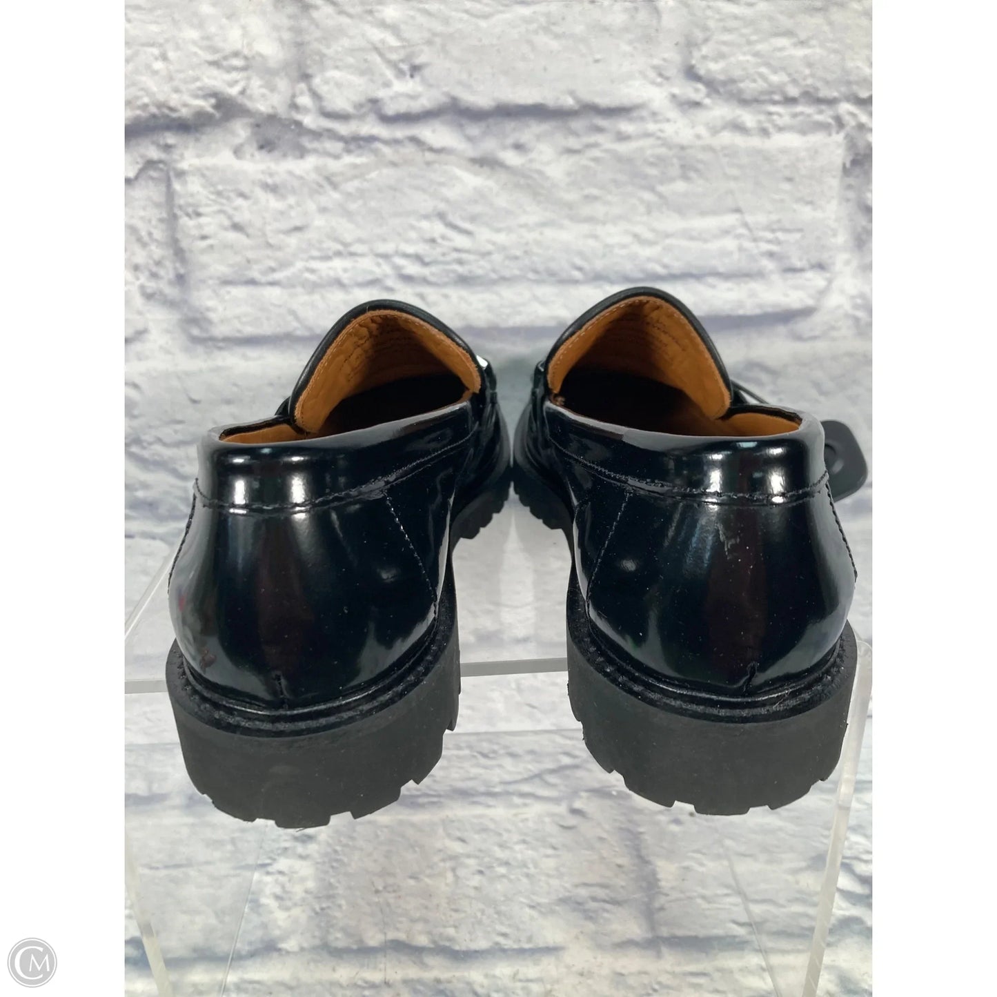 Shoes Flats By Clothes Mentor In Black, Size: 9.5