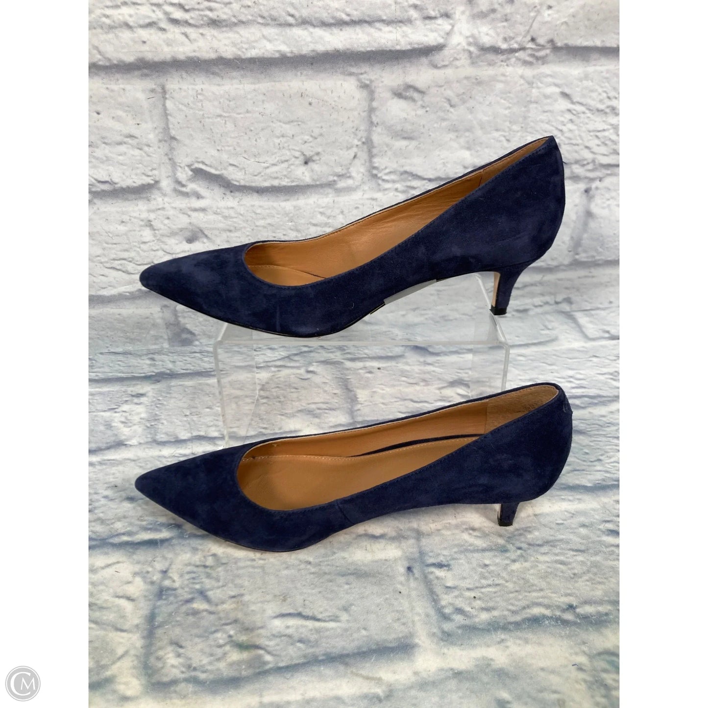 Shoes Heels Kitten By J Mclaughlin In Navy, Size: 7.5