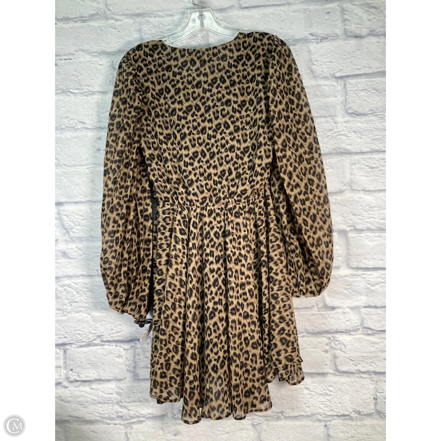 Dress Casual Short By Astr The Label In Animal Print, Size: S