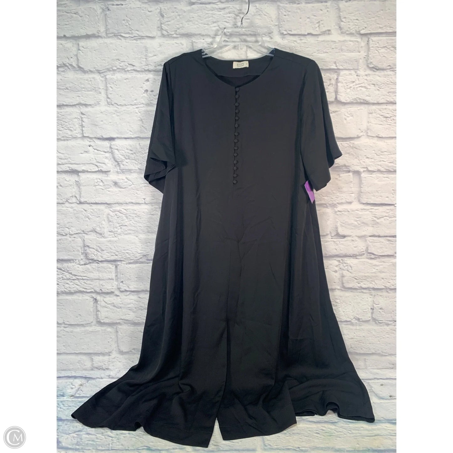 Dress Casual Midi By Clothes Mentor In Black, Size: M