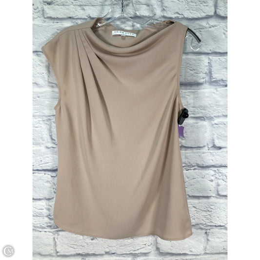 Blouse Sleeveless By Trina Turk In Cream, Size: S