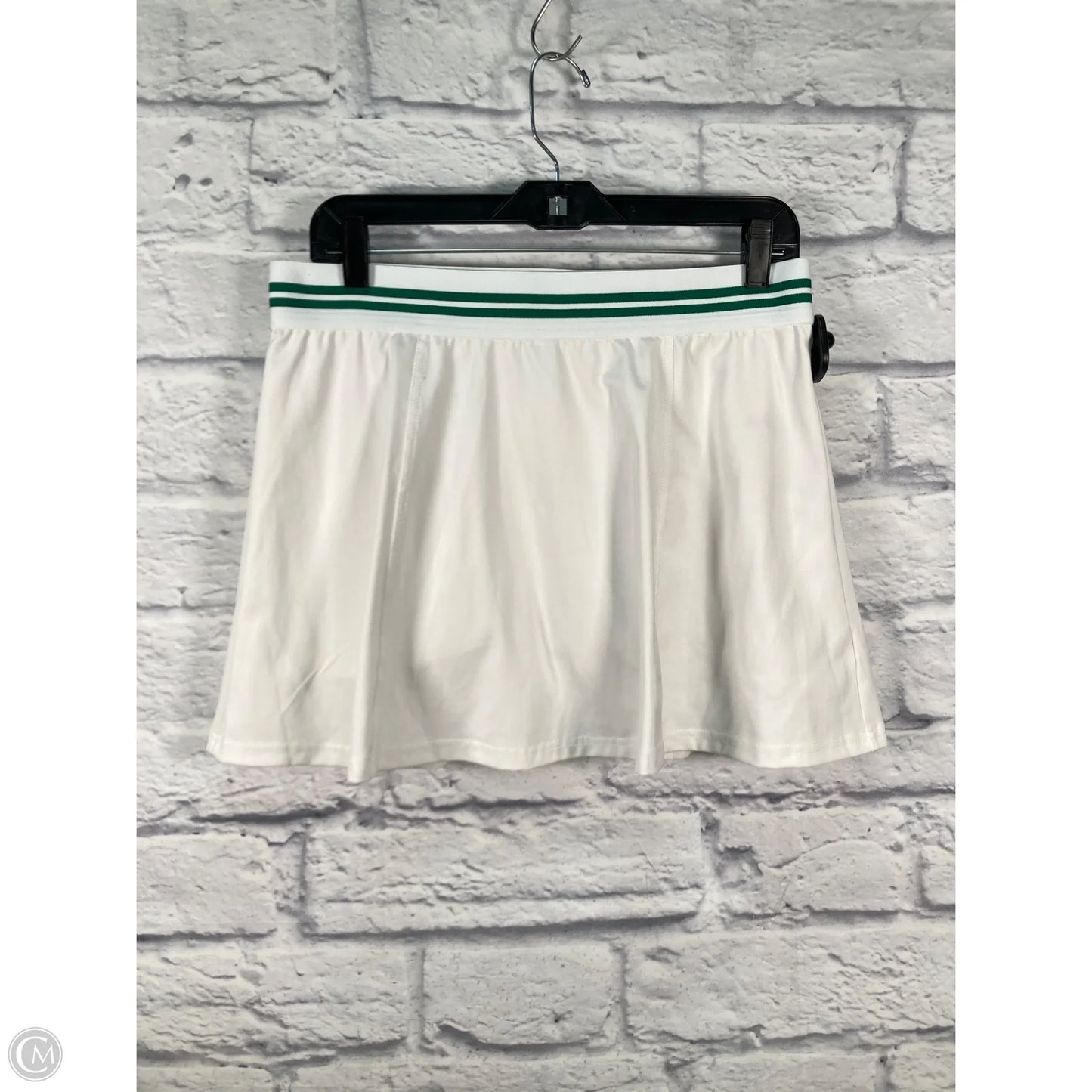 Athletic Skort By Tommy Bahama In Green & White, Size: L