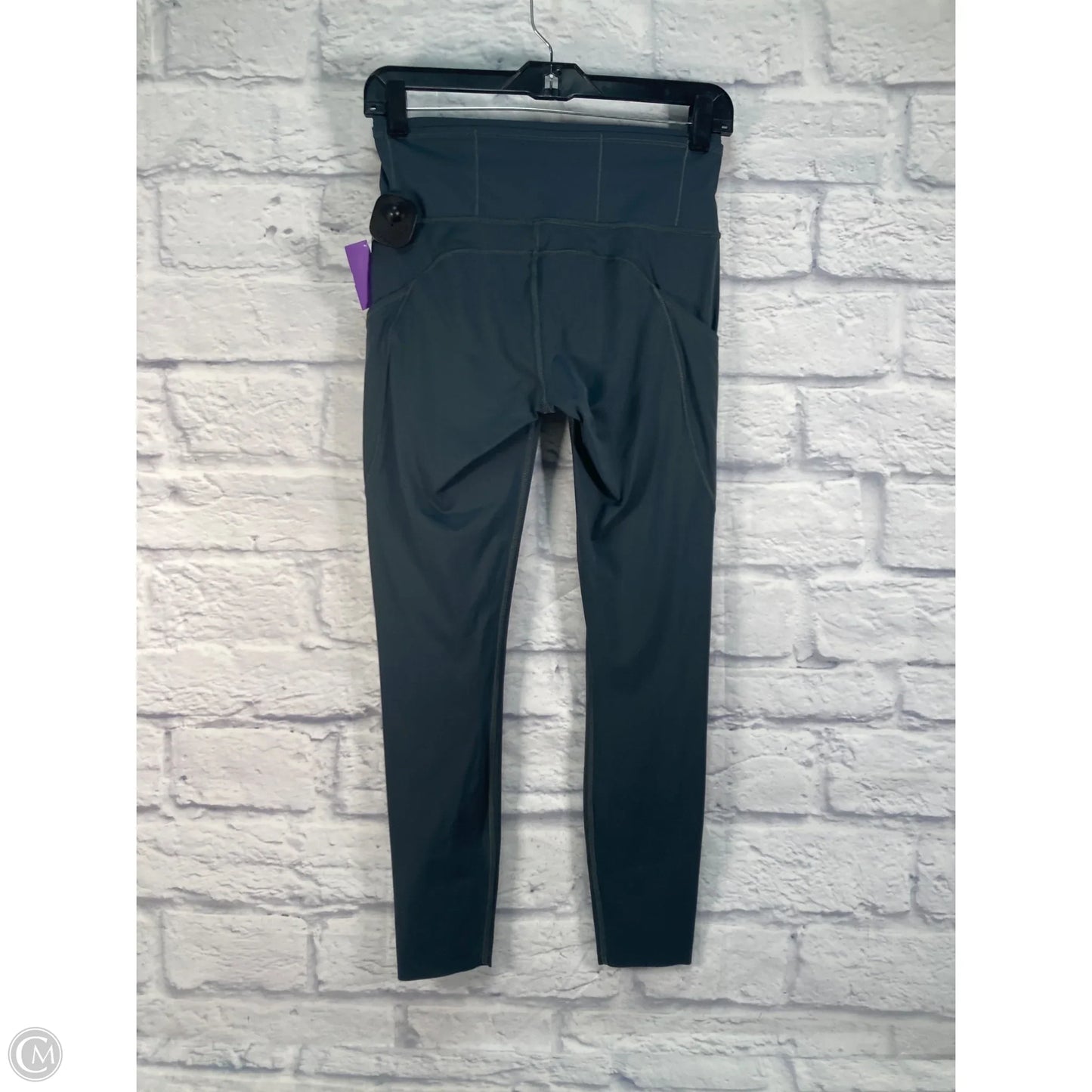 Athletic Leggings By Lululemon In Grey, Size: S