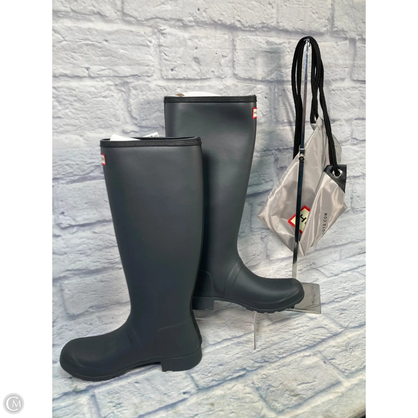 Boots Rain By Hunter In Black, Size: 8
