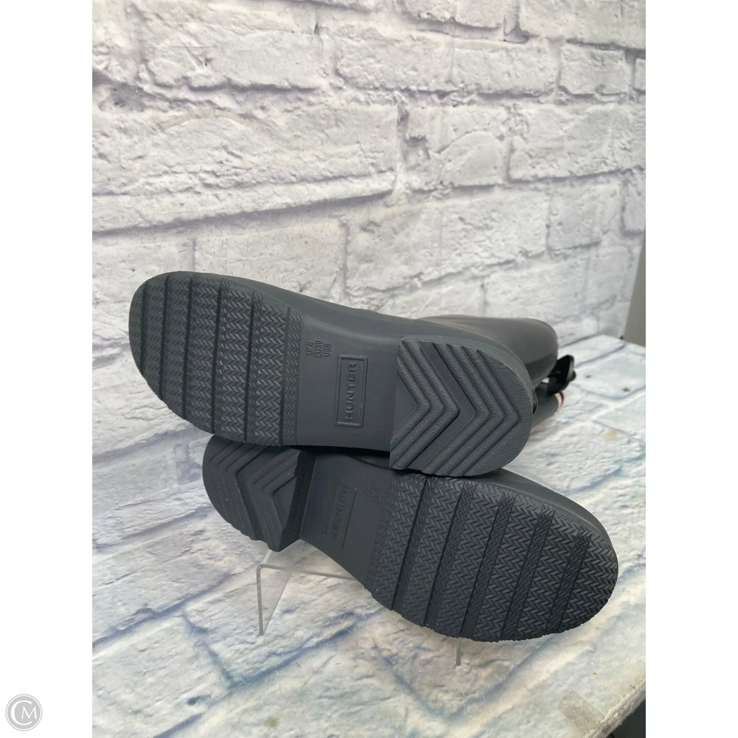 Boots Rain By Hunter In Black, Size: 8