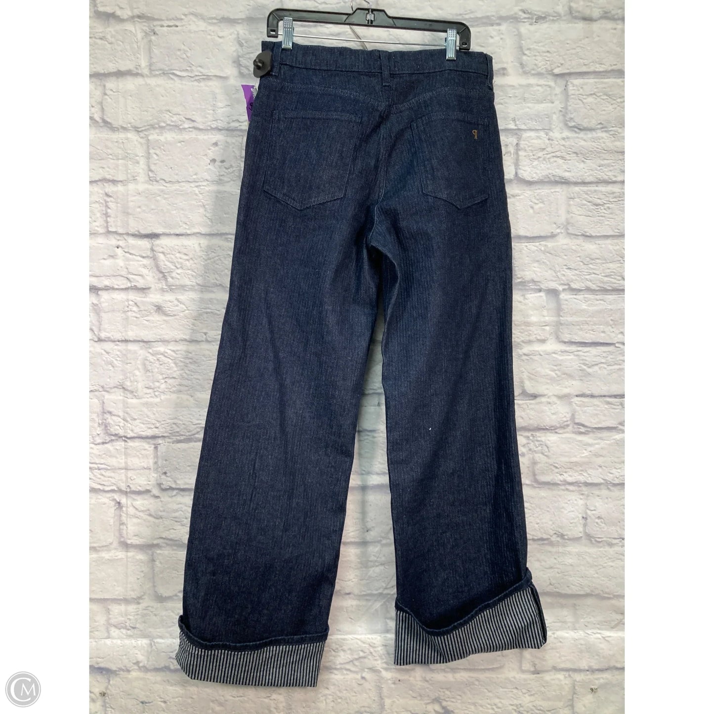 Jeans Straight By Pilcro In Blue Denim, Size: 10