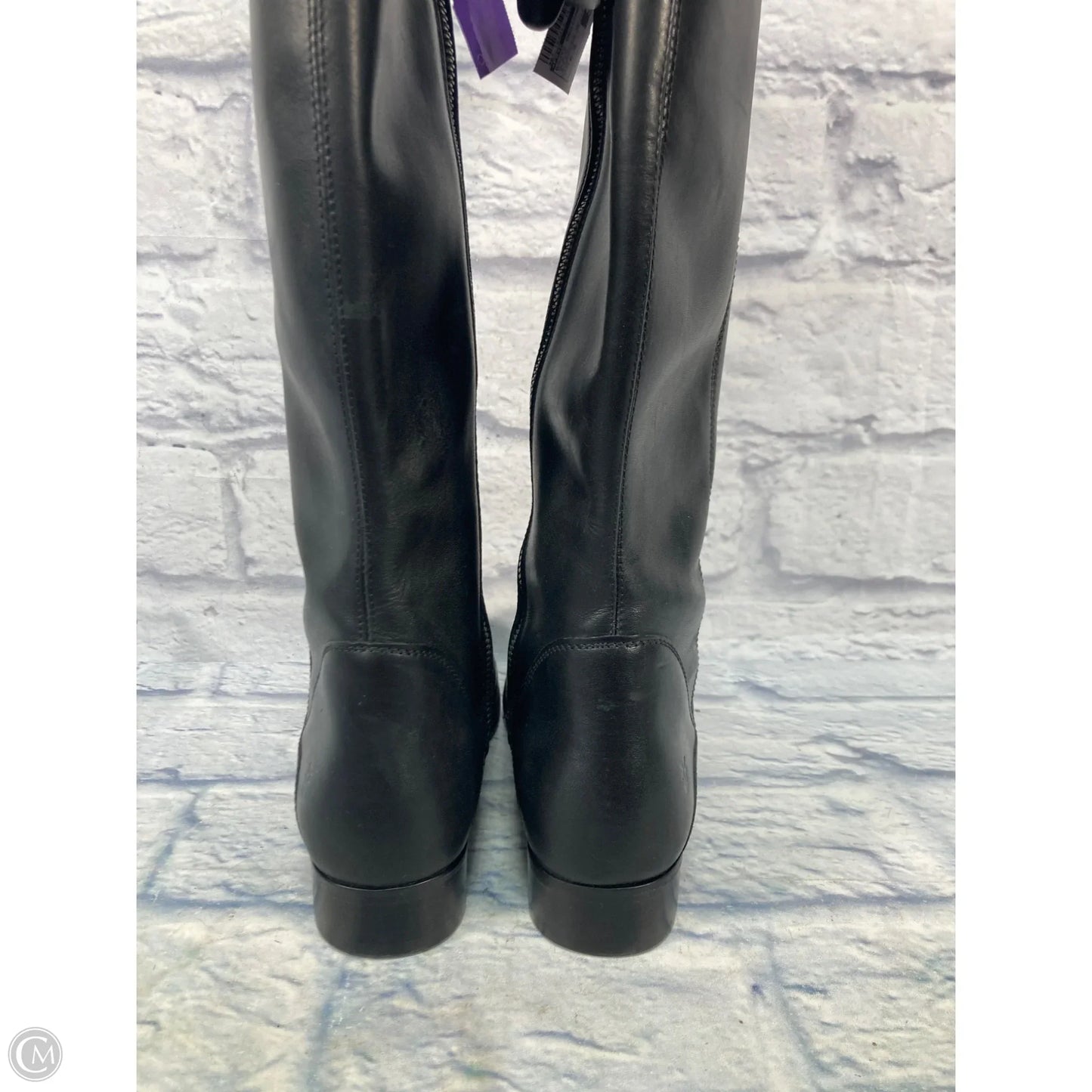 Boots Designer By Frye In Black, Size: 8.5