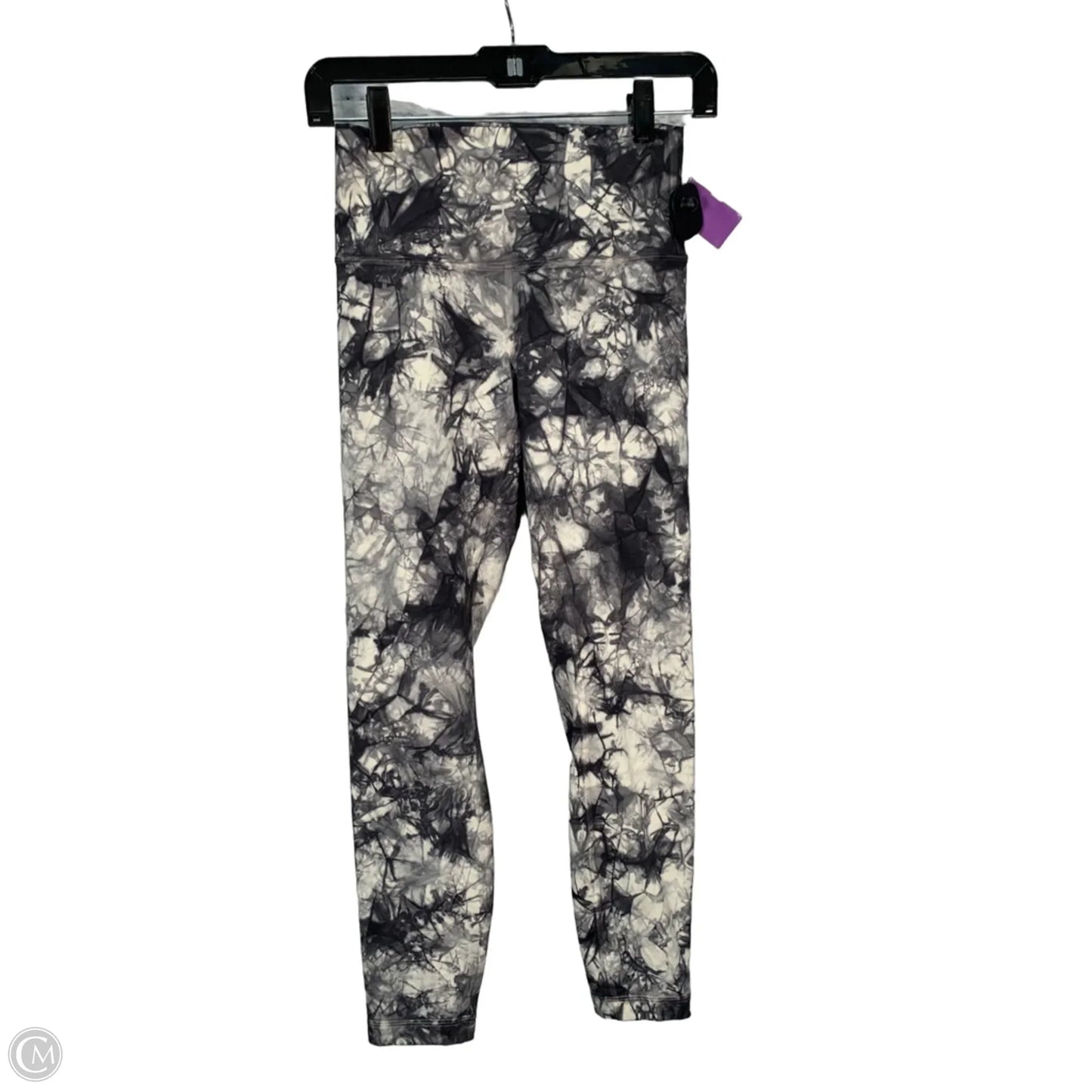 Athletic Leggings By Lululemon In Tie Dye Print, Size: S