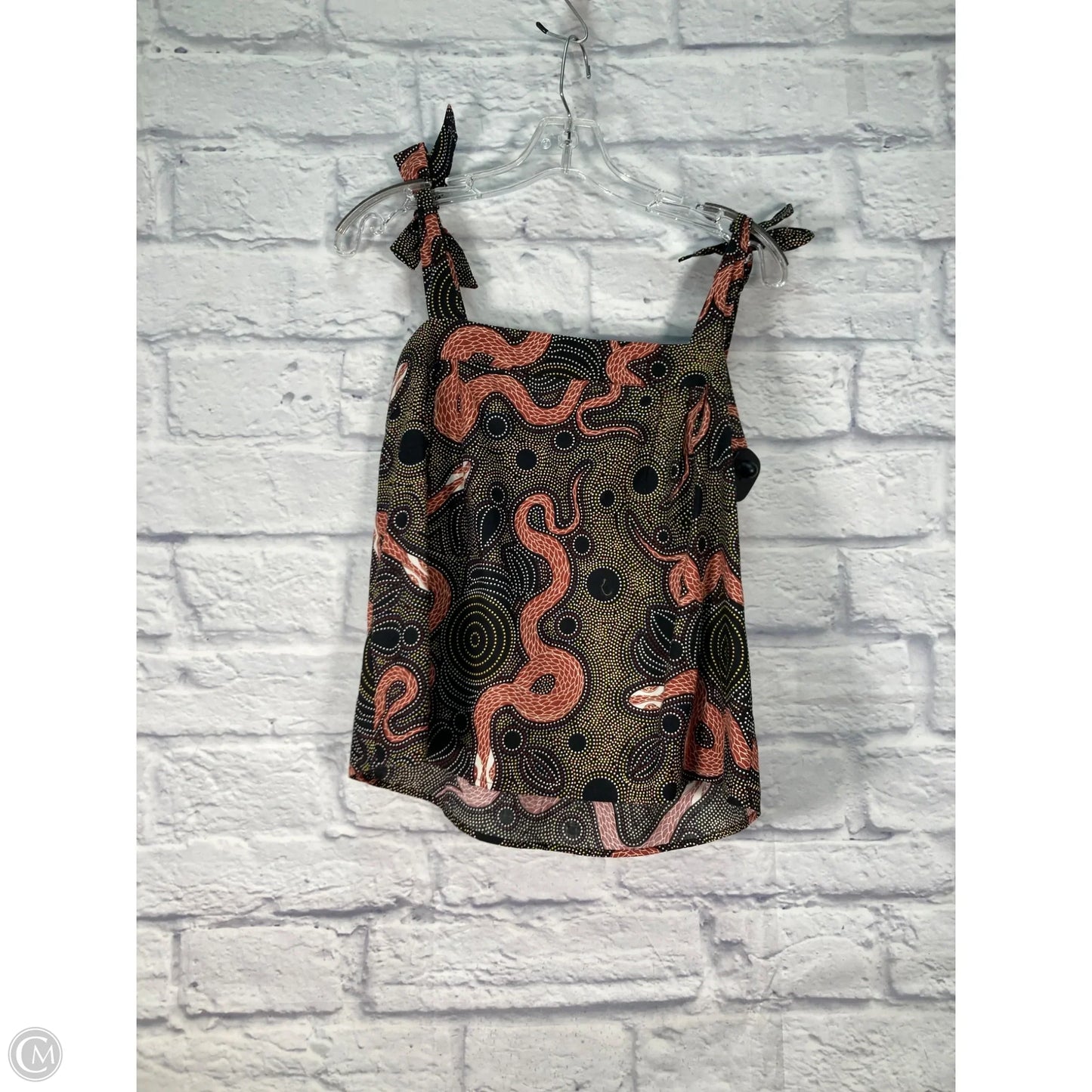 Top Sleeveless By Corey Lynn Calter In Black & Brown, Size: S