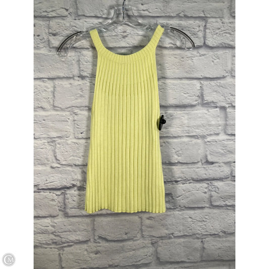 Top Sleeveless By Anthropologie In Yellow, Size: Xs