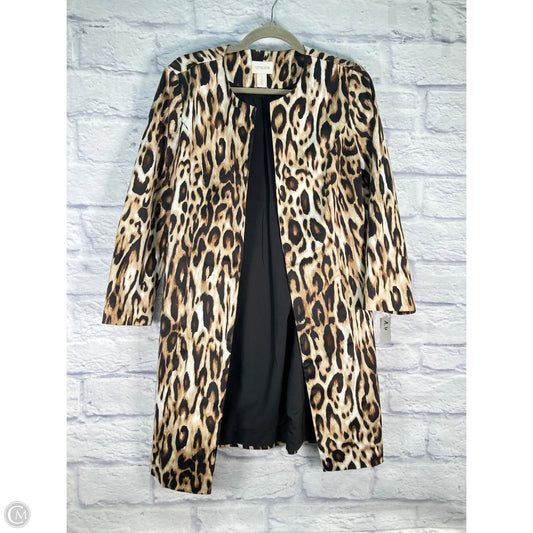 Coat Other By Chicos In Animal Print, Size: M
