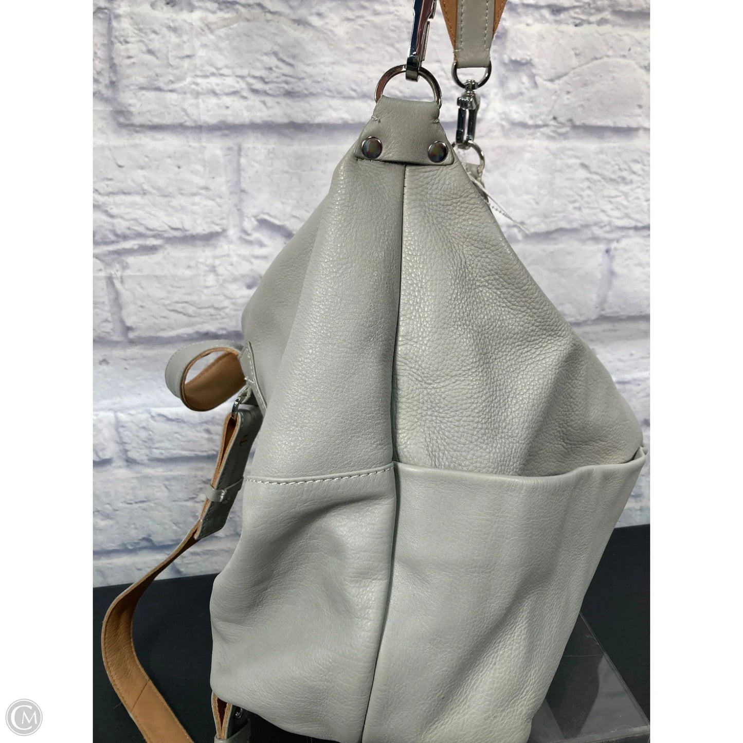 Backpack Leather By Topshop, Size: Large