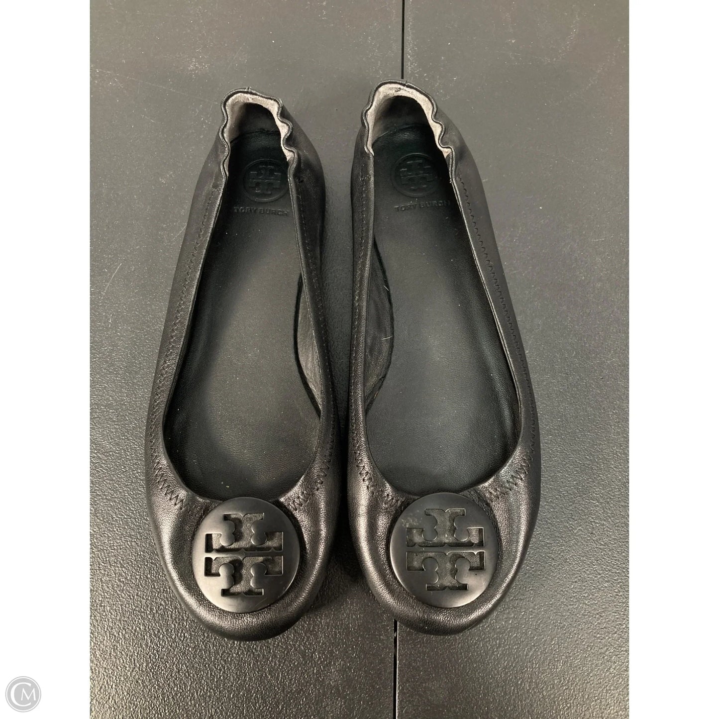 Shoes Designer By Tory Burch In Black, Size: 8.5
