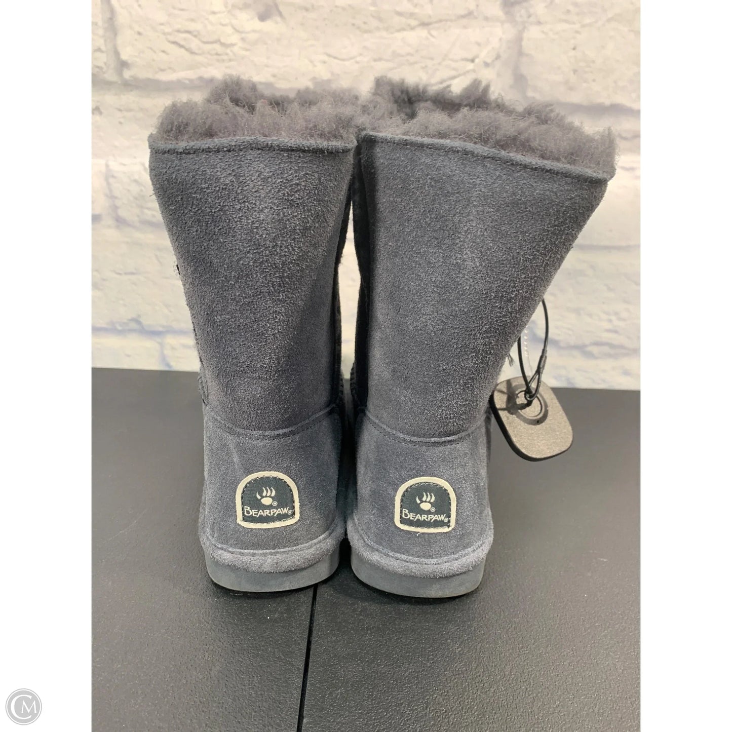 Boots Snow By Bearpaw In Blue, Size: 8