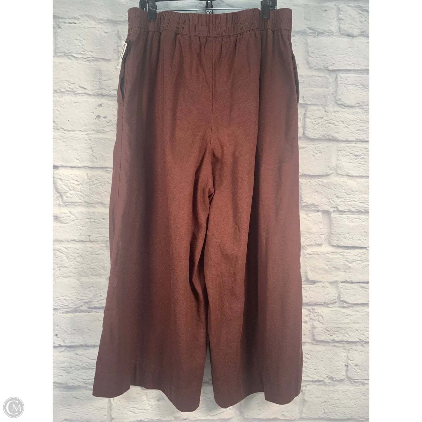 Pants Linen By A New Day In Purple, Size: 16