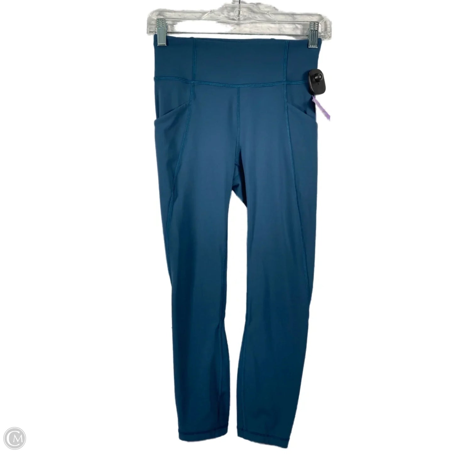 Athletic Leggings By Lululemon In Blue, Size: S