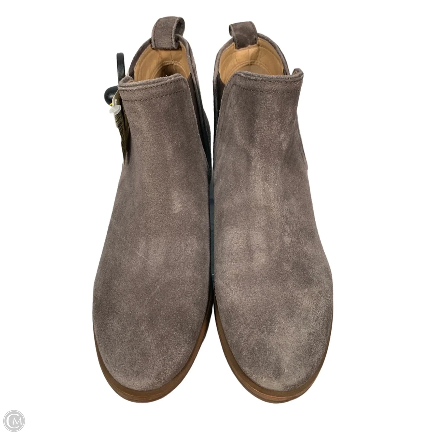 Boots Leather By Lucky Brand In Brown, Size: 7.5