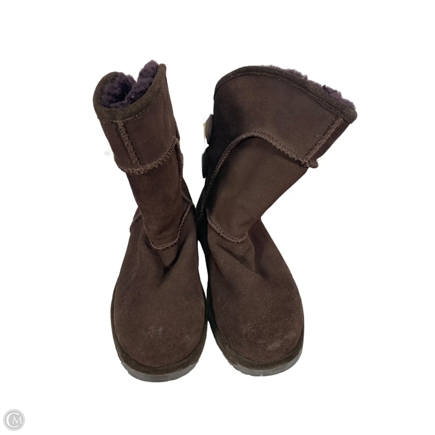 Boots Leather By Emu In Brown, Size: 6