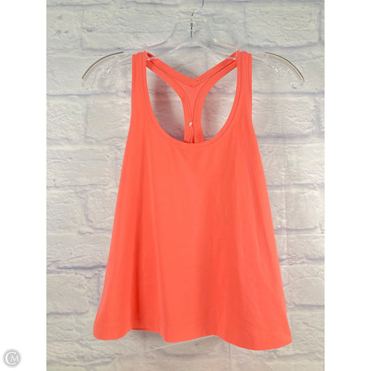 Athletic Tank Top By Lululemon In Pink, Size: L