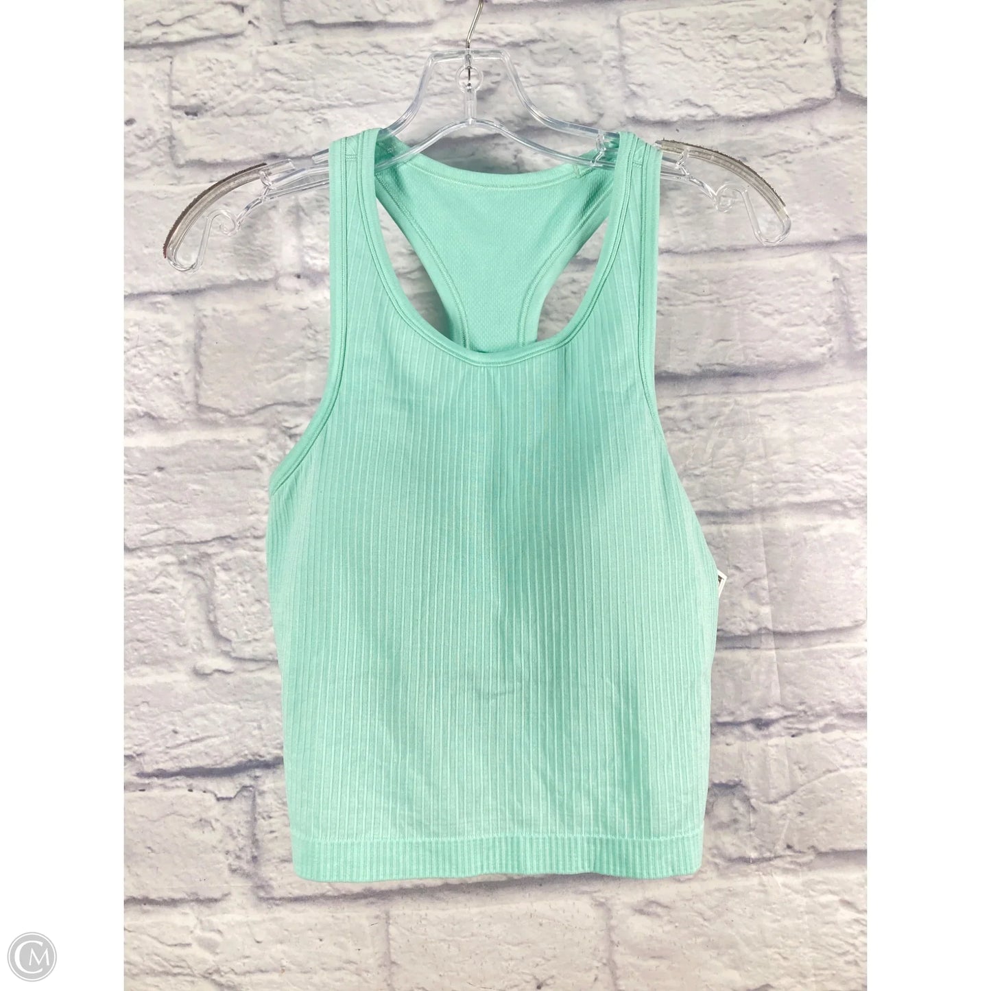 Athletic Tank Top By Lululemon In Green, Size: M