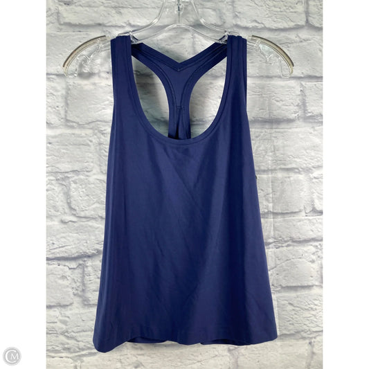 Athletic Tank Top By Lululemon In Navy, Size: L