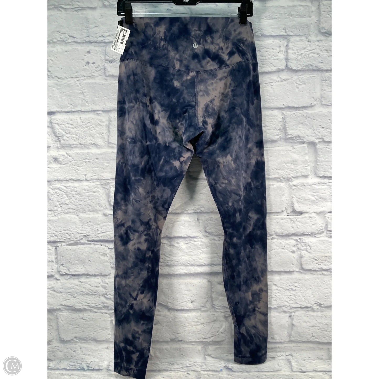 Athletic Leggings By Lululemon In Blue, Size: M