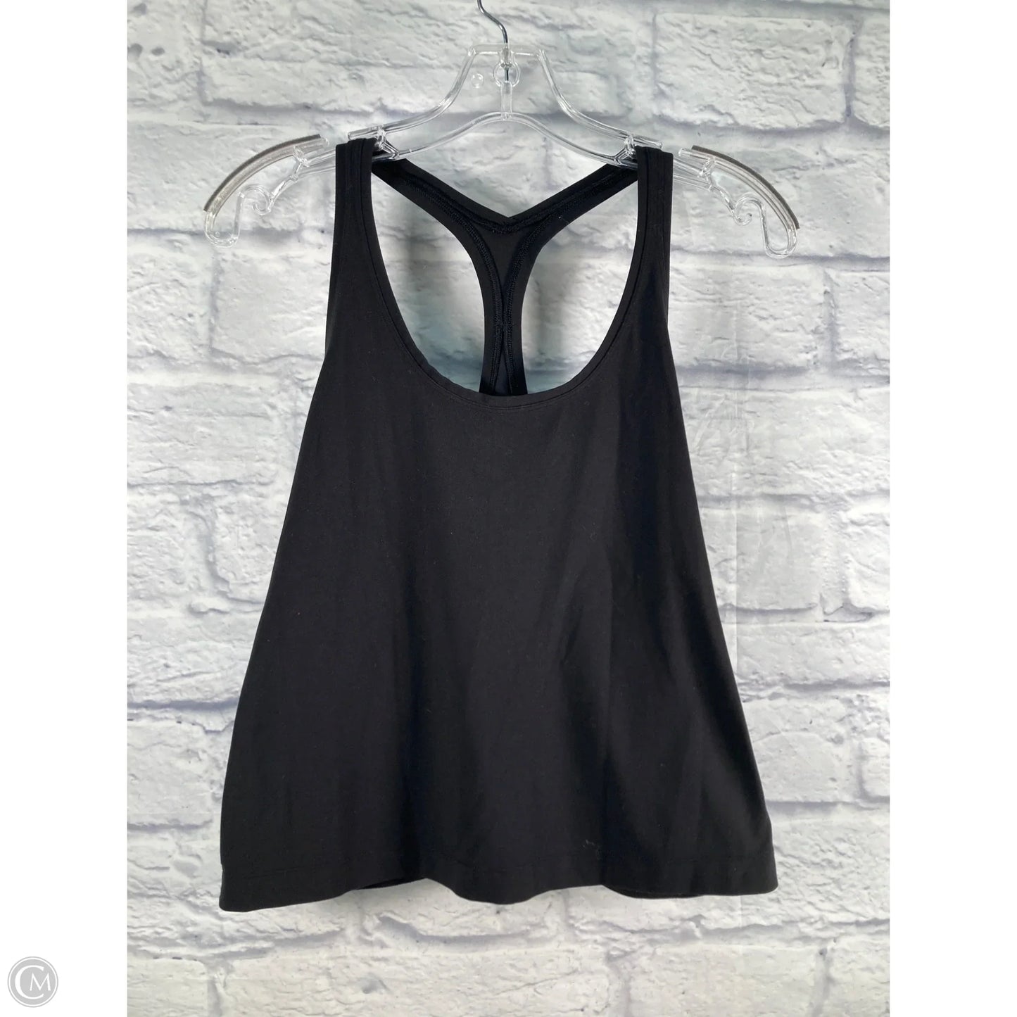 Athletic Tank Top By Lululemon In Black, Size: M