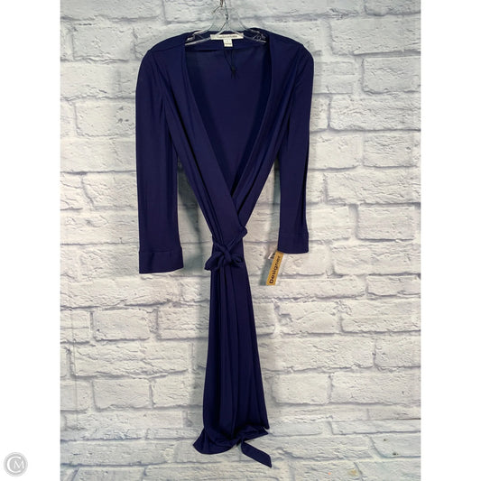 Dress Designer By Diane Von Furstenberg In Navy, Size: S