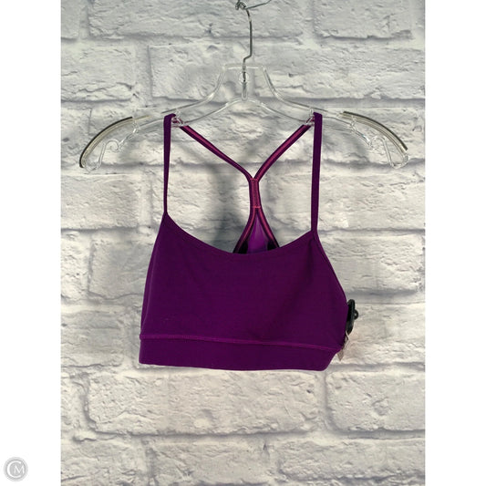 Athletic Bra By Lululemon In Purple, Size: M
