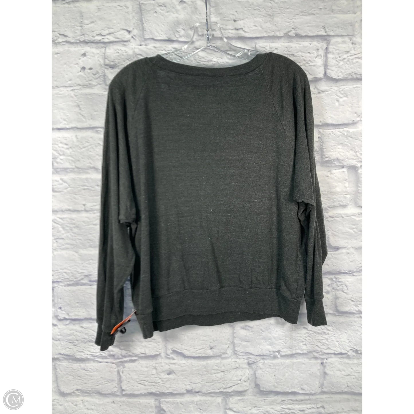 Top Long Sleeve By Spiritual Gangster In Grey, Size: M