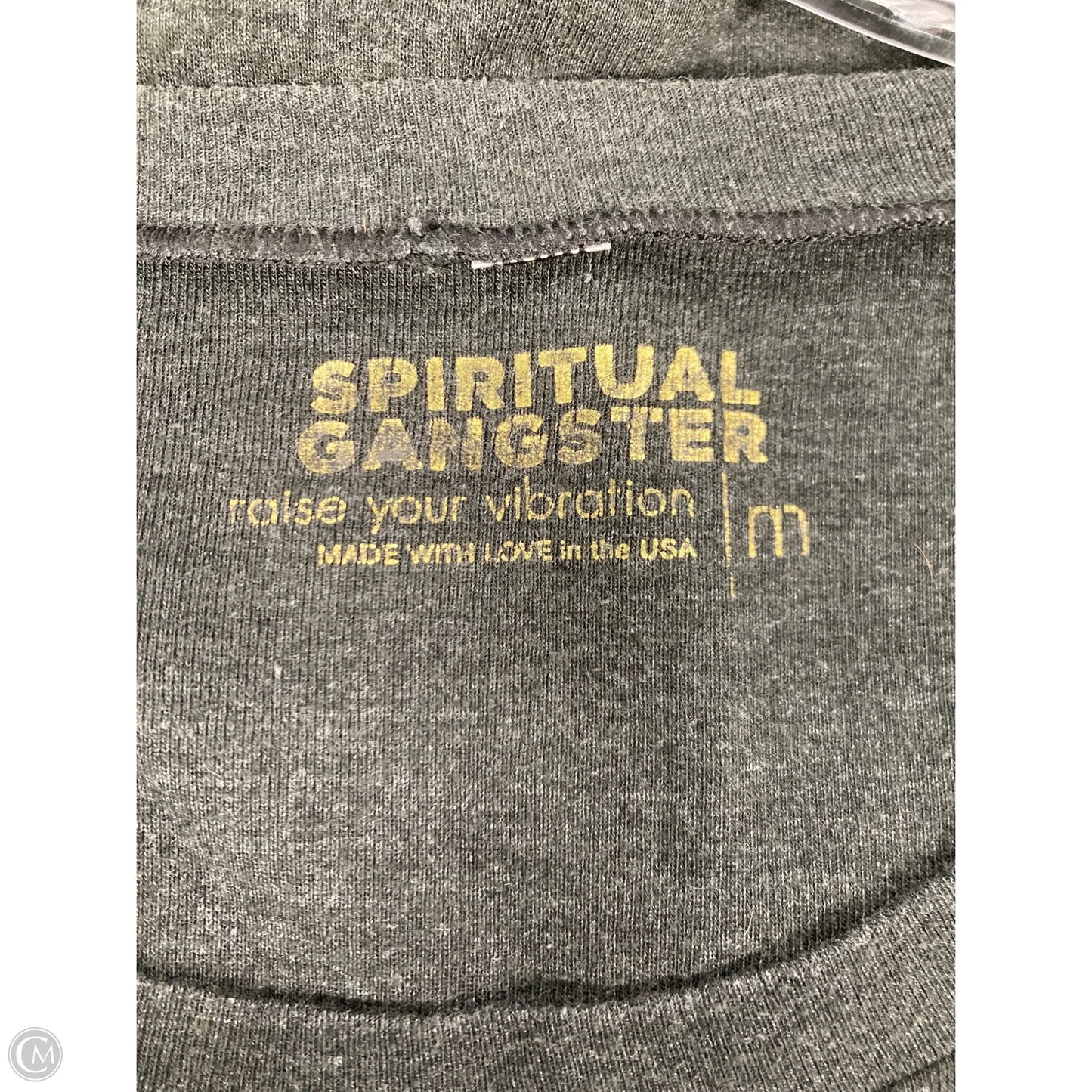 Top Long Sleeve By Spiritual Gangster In Grey, Size: M