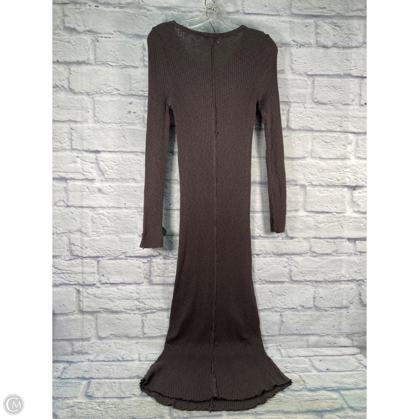 Dress Casual Maxi By T.la In Grey, Size: S