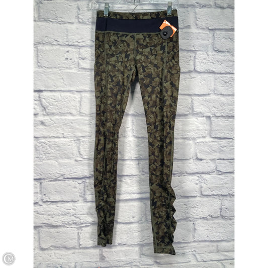 Athletic Leggings By Lululemon In Green, Size: S