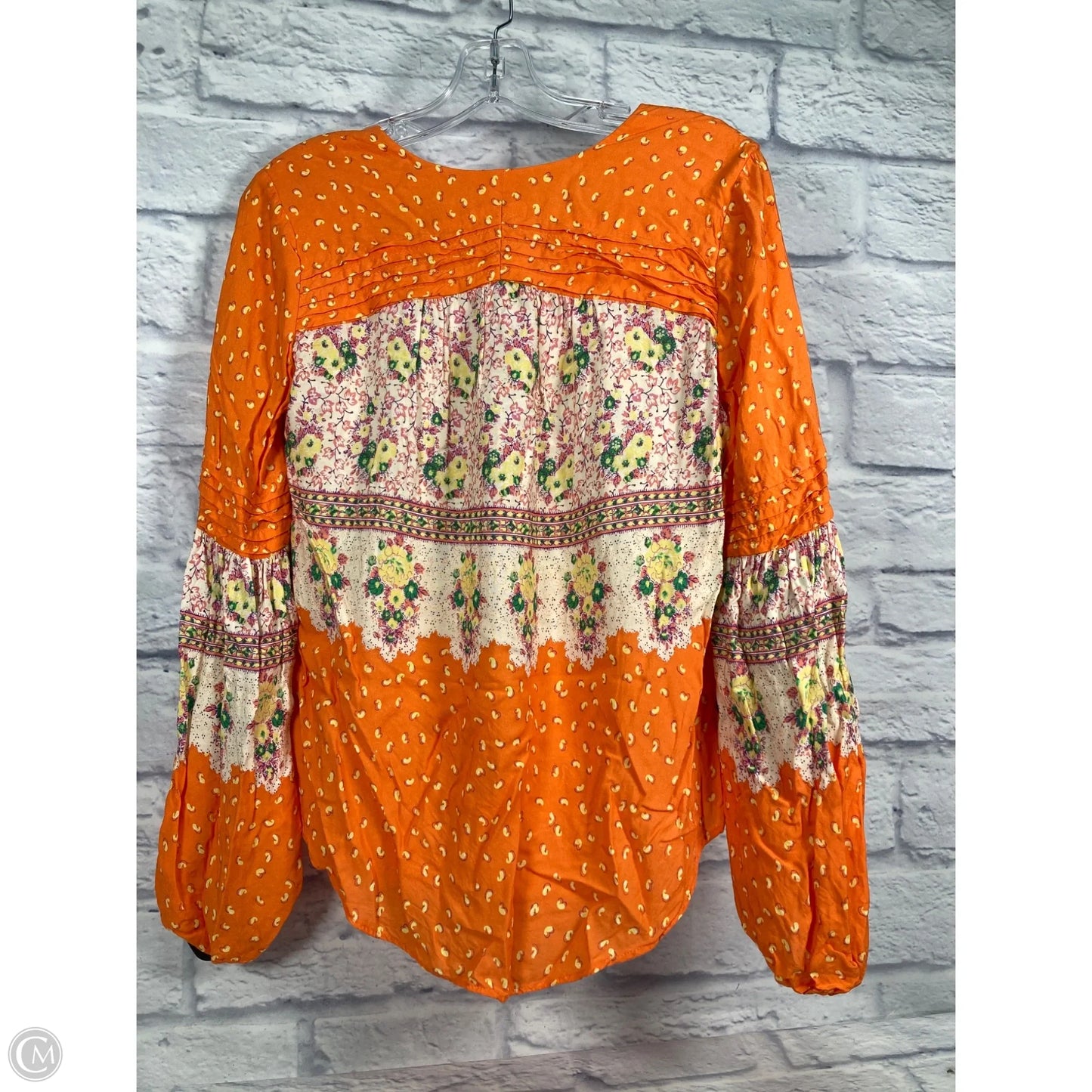 Tunic Long Sleeve By Maeve In Orange, Size: Xs