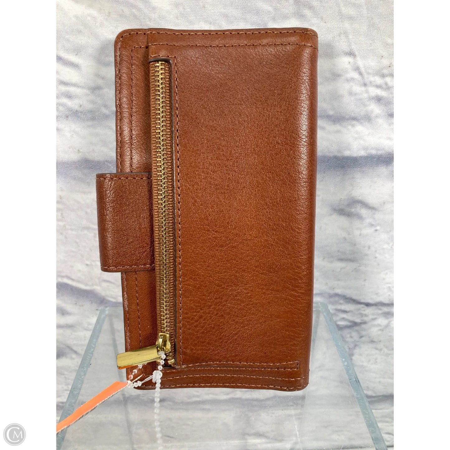 Wallet Leather By Fossil, Size: Medium