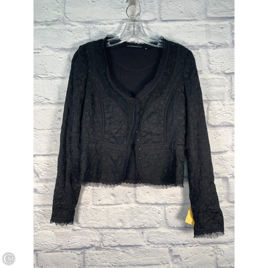 Top Long Sleeve By Elie Tahari In Black, Size: Xs