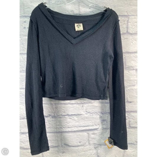 Top Long Sleeve By We The Free In Grey, Size: M