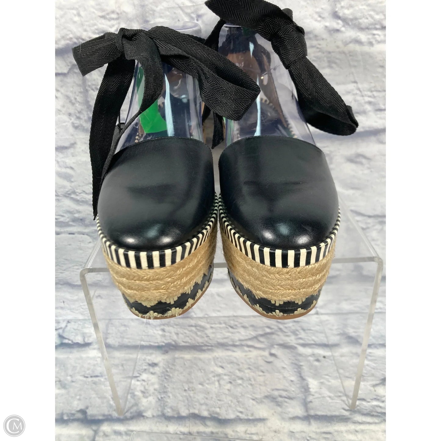 Sandals Designer By Tory Burch In Black, Size: 6