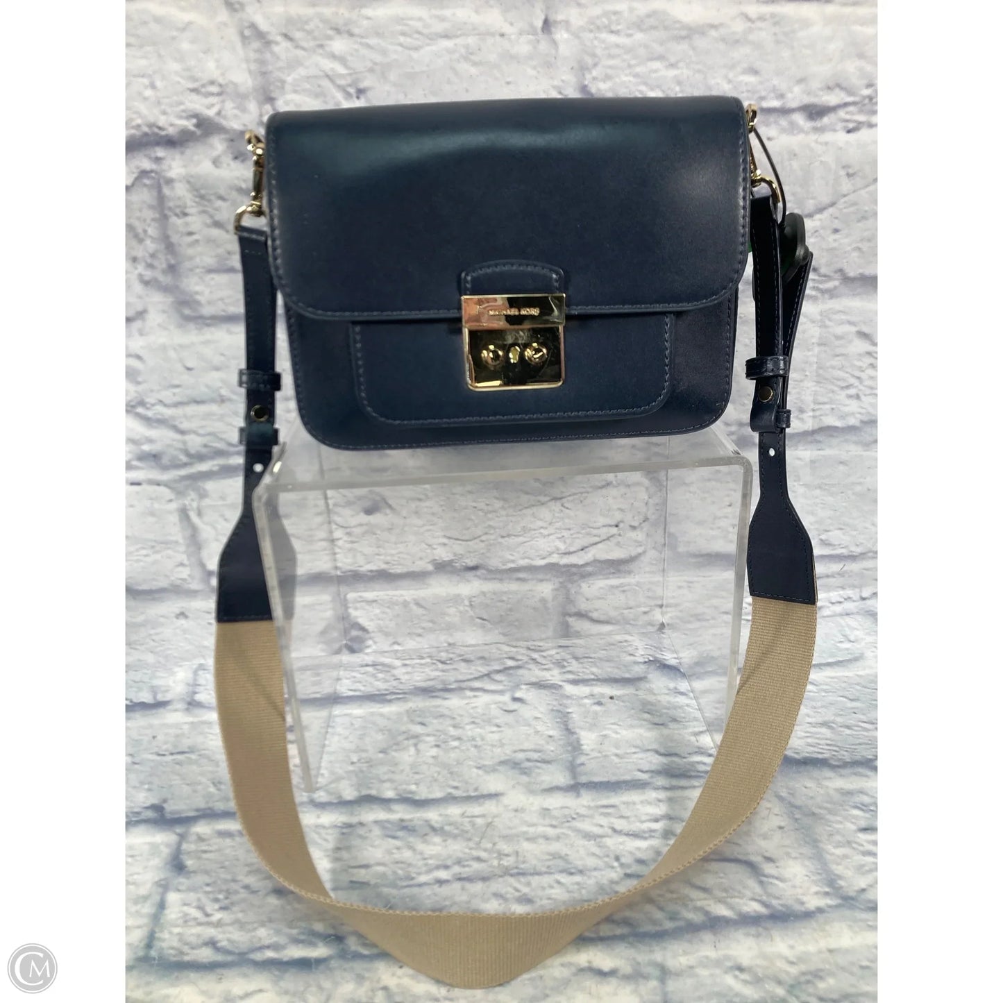 Crossbody Designer By Michael Kors, Size: Medium