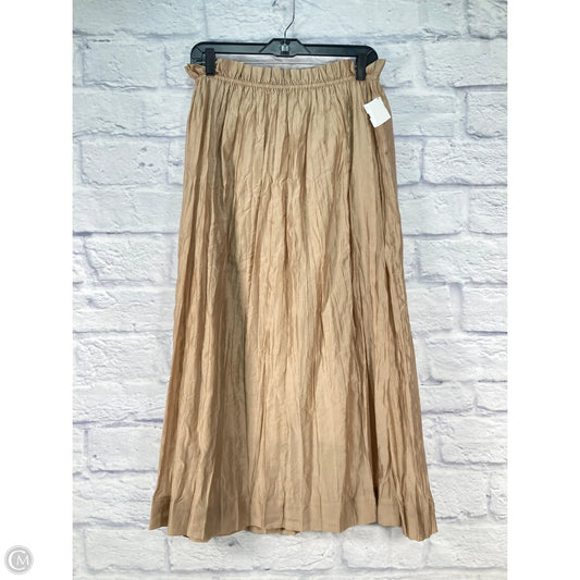 Skirt Maxi By J. Crew In Tan, Size: Xs