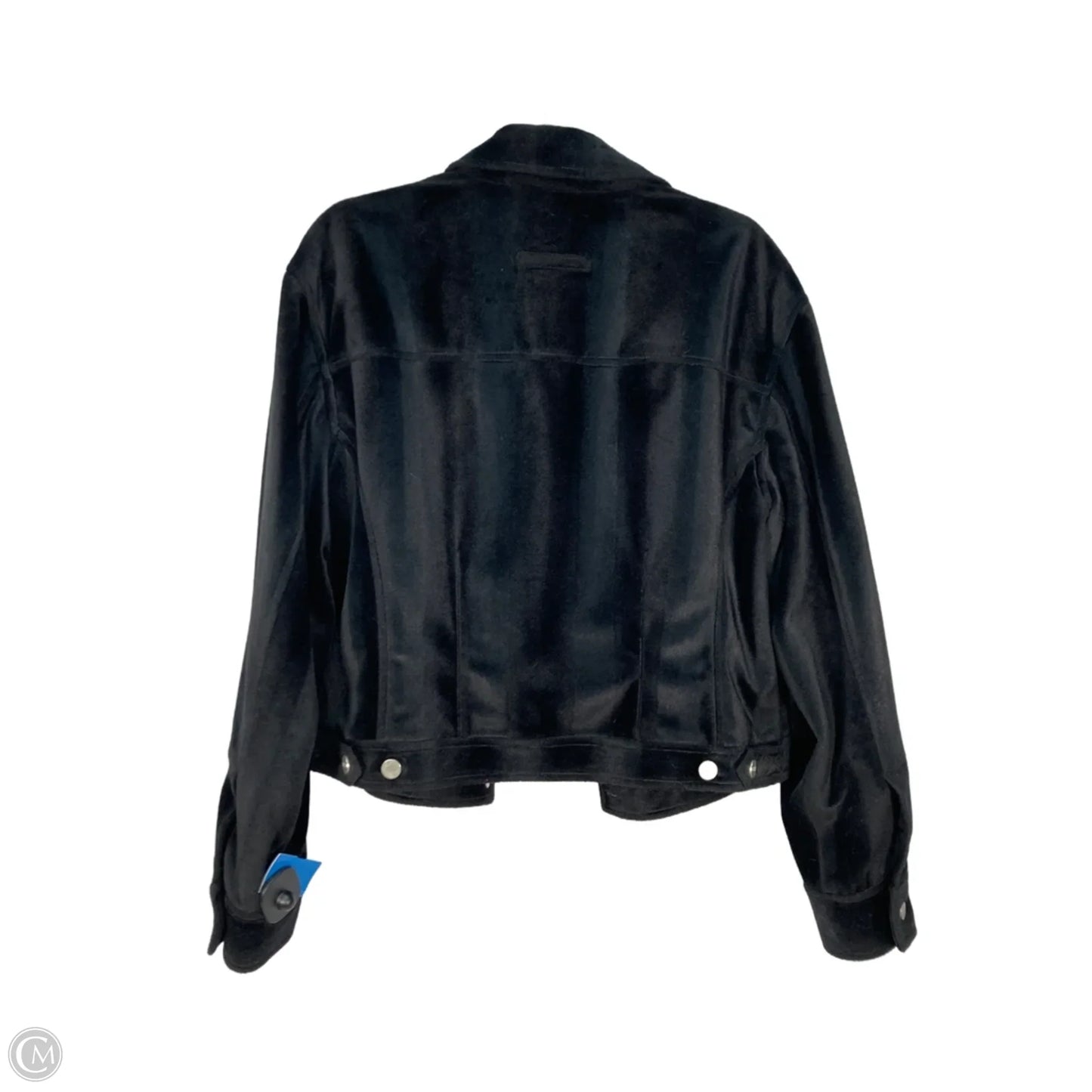 Jacket Faux Fur & Sherpa By Emanuel Ungaro In Black, Size: L