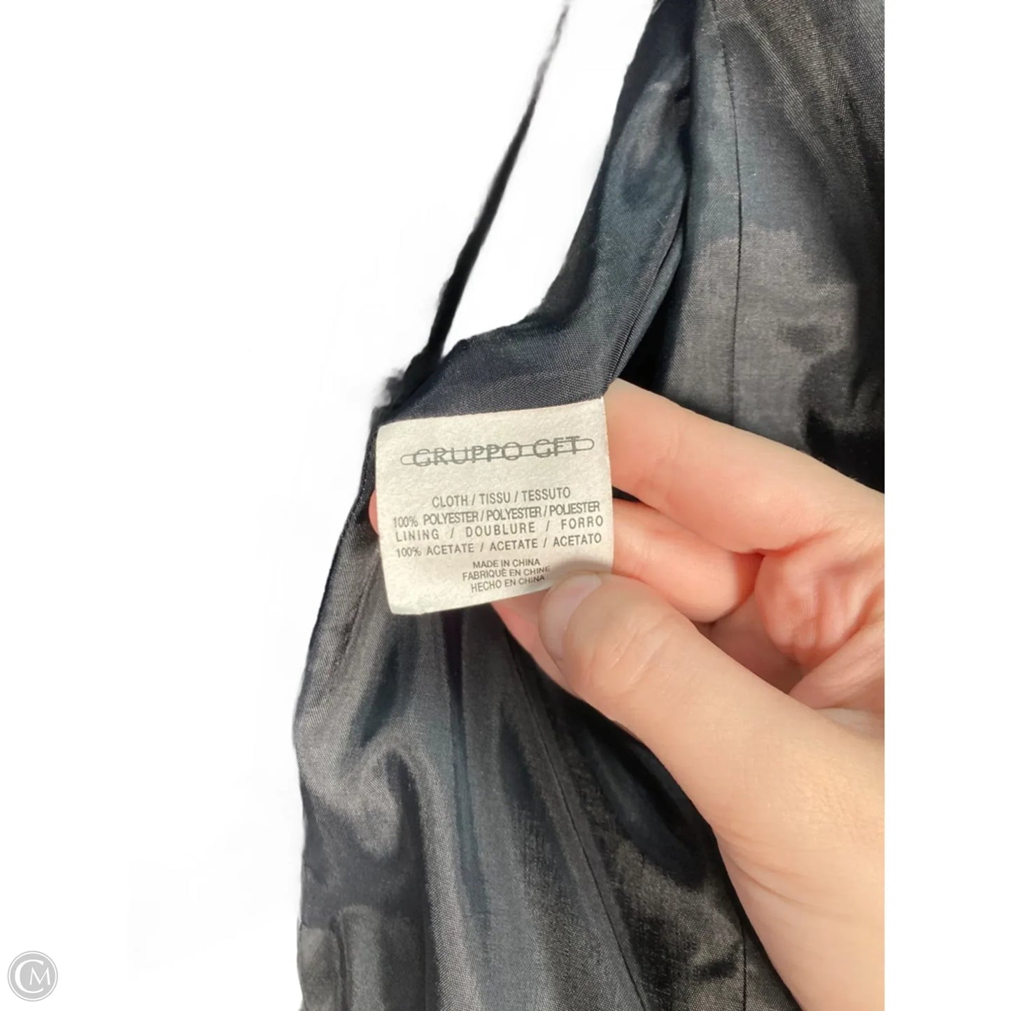 Jacket Faux Fur & Sherpa By Emanuel Ungaro In Black, Size: L