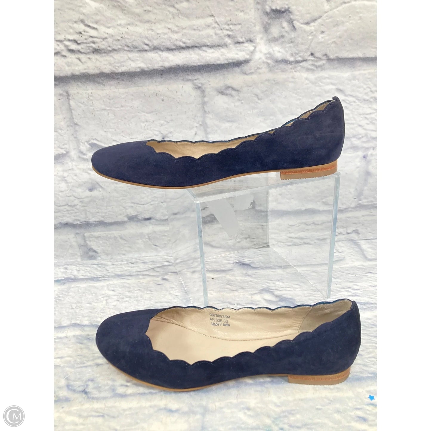 Shoes Flats By Boden In Blue, Size: 6