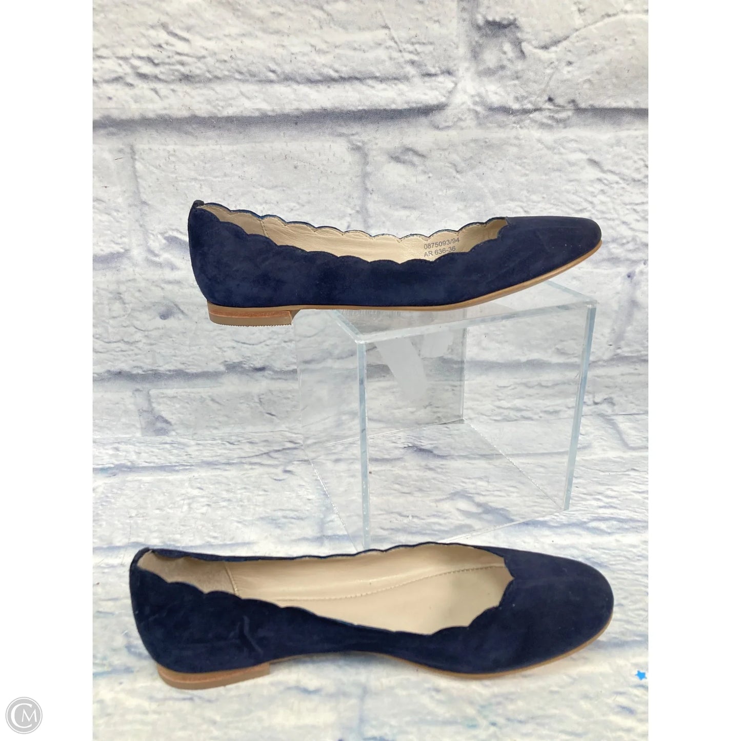 Shoes Flats By Boden In Blue, Size: 6