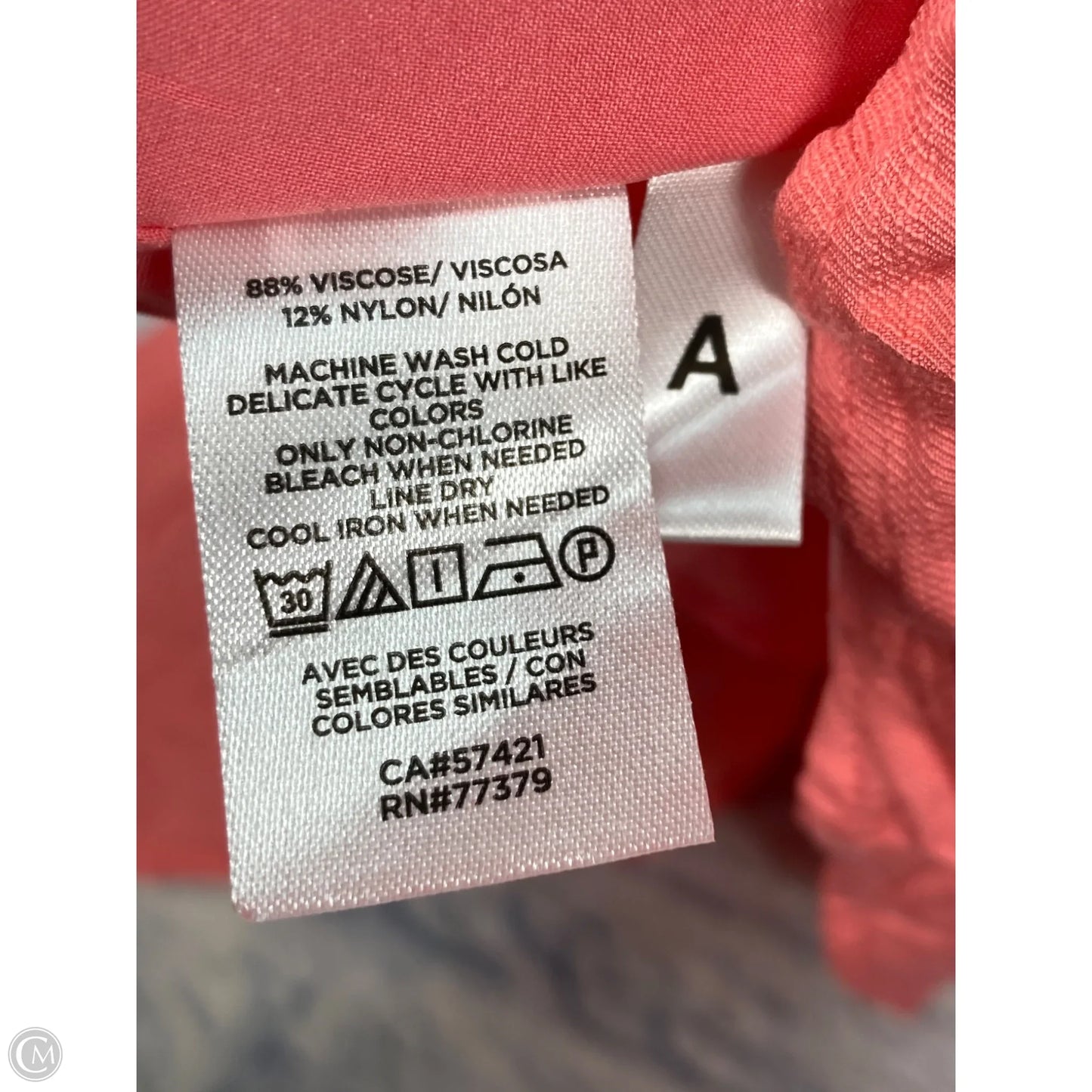 Dress Party Long By Ann Taylor In Peach, Size: M