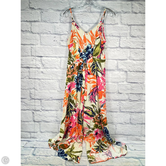 Jumpsuit By Clothes Mentor In Multi-colored, Size: M