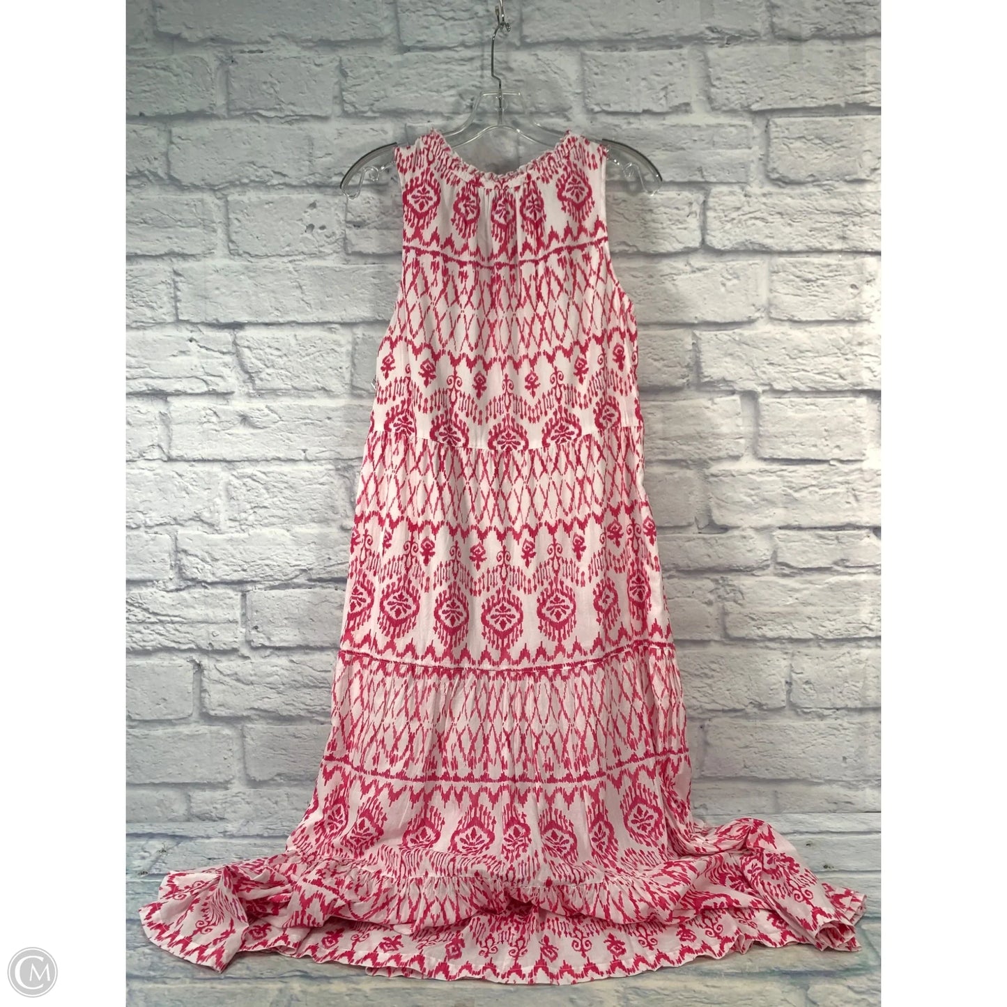 Dress Party Long By Tommy Bahama In Pink & White, Size: S