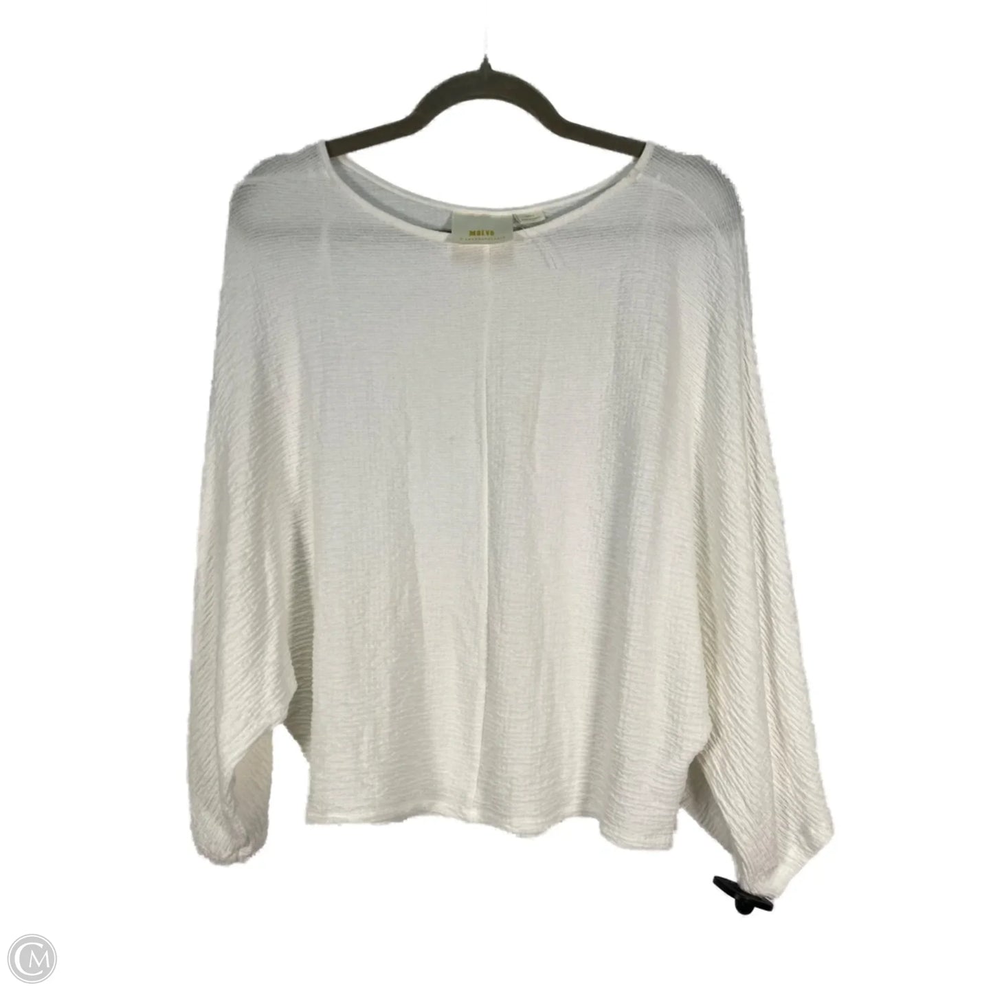 Top 3/4 Sleeve By Maeve In Cream, Size: Xs