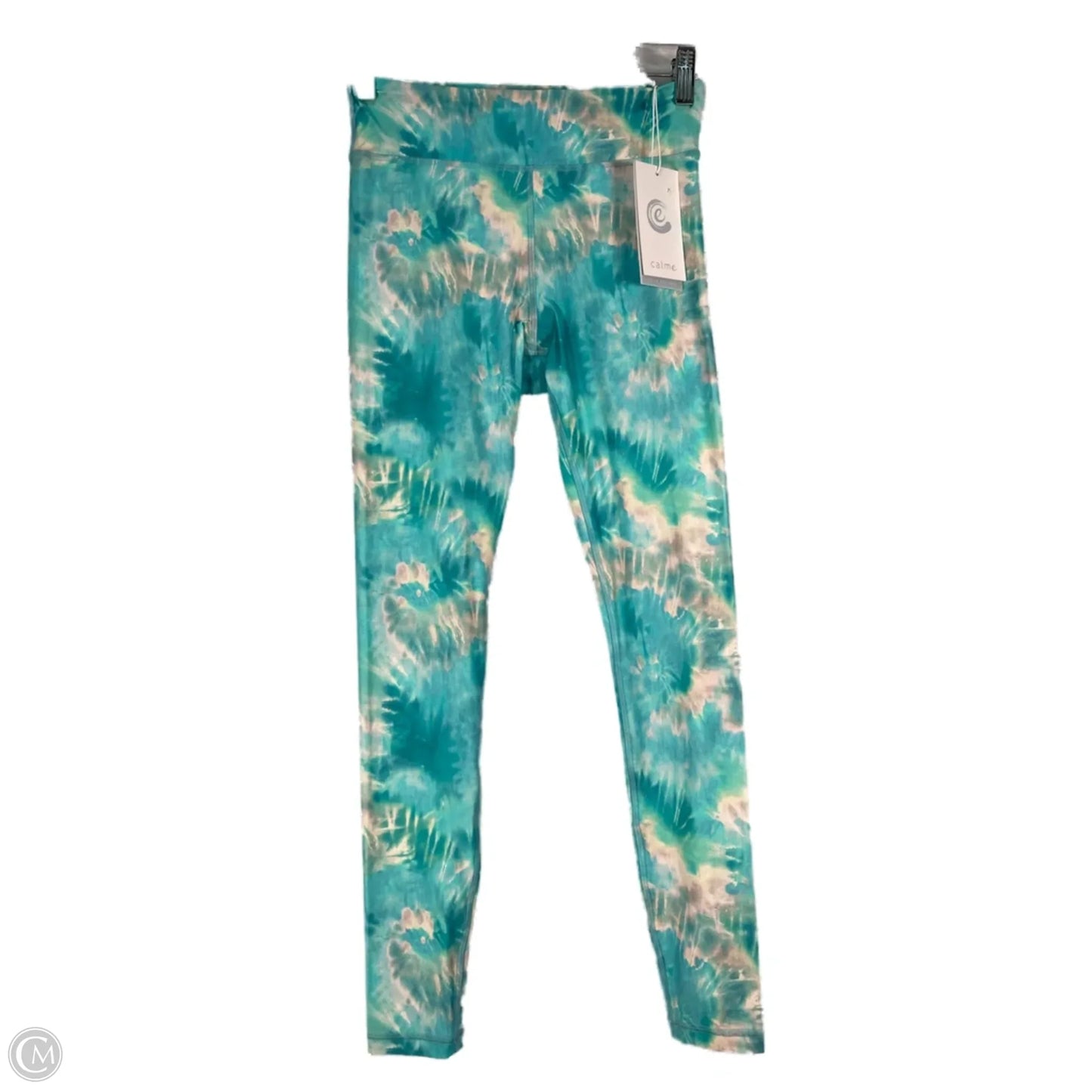 Athletic Leggings By Clothes Mentor In Teal, Size: S